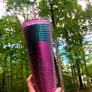 Cotton Candy Grid tumbler